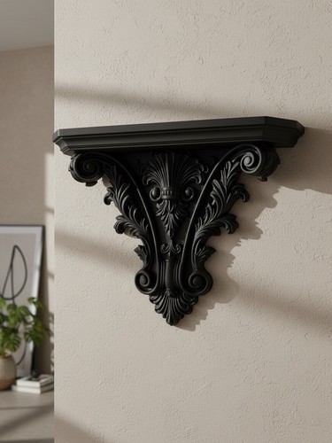 Victorian black reclaimed wood - victorian,